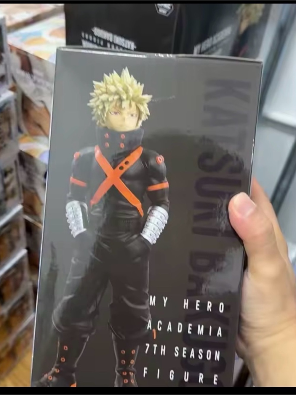 Original My Hero Academia 7TH SEASON FIGURE Katsuki Bakugo Figure AnimeBoxed Toy